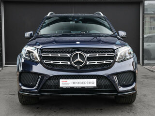 2016 Mercedes-Benz GLS 400 I (X166), синий, 3675000 рублей, вид 2