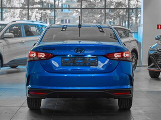 2021 Hyundai Solaris II Рестайлинг, синий, 1499000 рублей, вид 5