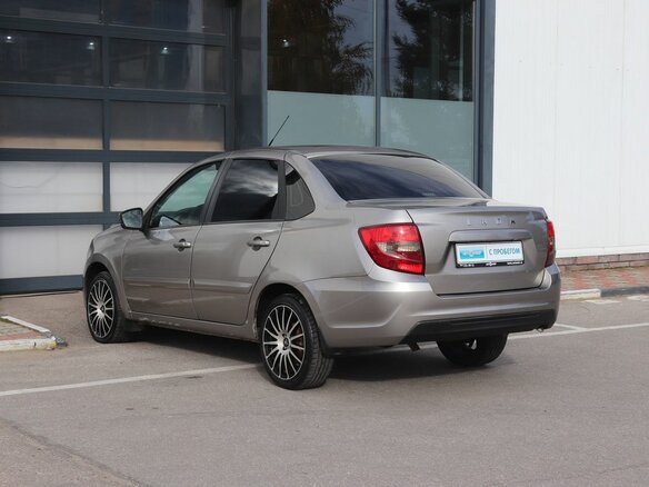 2019 Lada (ВАЗ) Granta I Рестайлинг, серый, 588000 рублей - вид 2