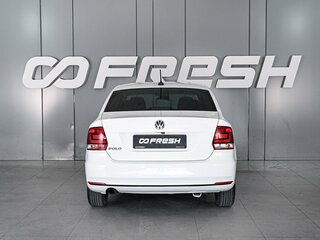 2019 Volkswagen Polo V Рестайлинг, белый, 1289000 рублей, вид 4
