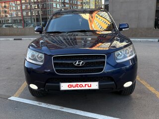 2008 Hyundai Santa Fe II, синий, 1170000 рублей, вид 4