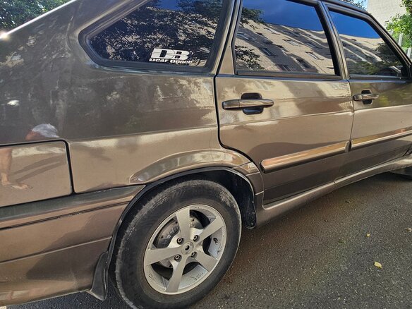 2007 Lada (ВАЗ) 2114, коричневый, 210000 рублей - вид 9
