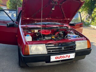 1995 Lada (ВАЗ) 21099, красный, 135000 рублей, вид 1