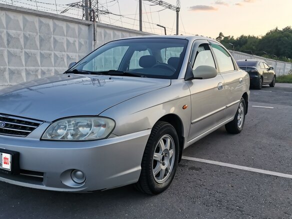 2007 Kia Spectra I Рестайлинг 2, серый