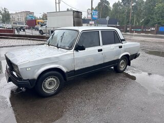 2010 Lada (ВАЗ) 2107, серебристый, 100000 рублей, вид 1