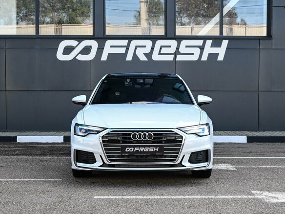 2020 Audi A6 45 TFSI V (C8), белый - вид 2