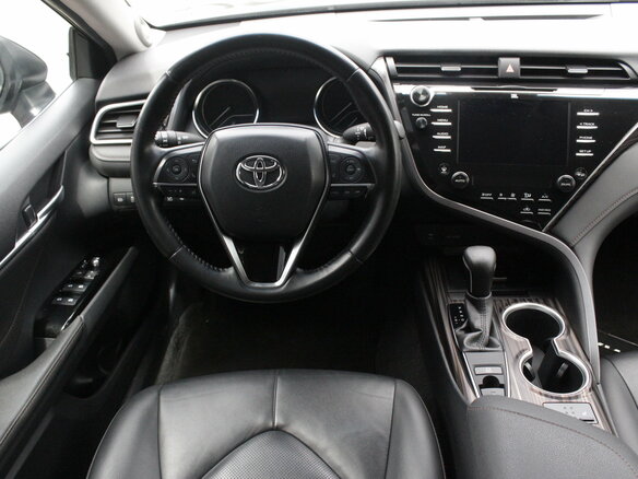2020 Toyota Camry VIII (XV70), чёрный - вид 7