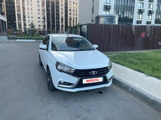 2021 Lada (ВАЗ) Vesta I, белый, 970000 рублей, вид 2