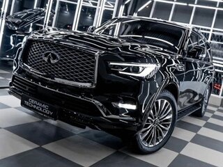 2019 Infiniti QX80 I Рестайлинг 2, чёрный, 4570000 рублей, вид 1