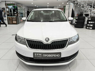 2018 Skoda Rapid I Рестайлинг, белый, 1210000 рублей, вид 2