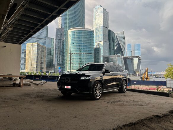 2022 Mercedes-Benz GLS 400 d II (X167), чёрный, 8500000 рублей - вид 4