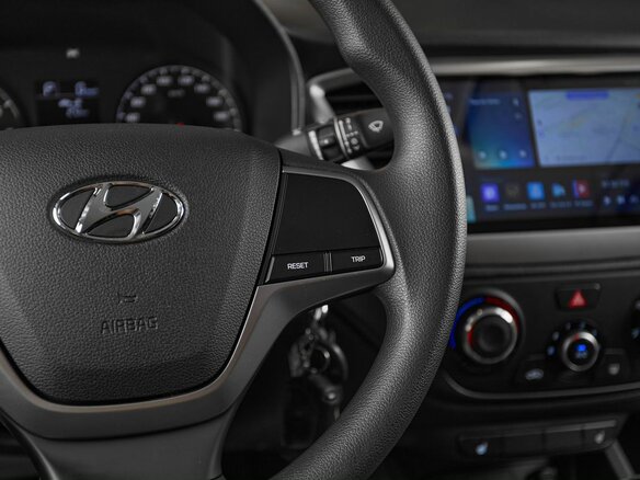 2021 Hyundai Solaris II Рестайлинг, синий, 1499000 рублей - вид 12
