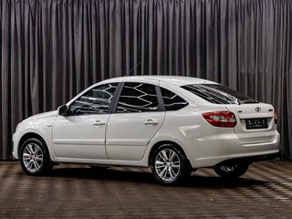 2015 Lada (ВАЗ) Granta I, белый, 635000 рублей, вид 4