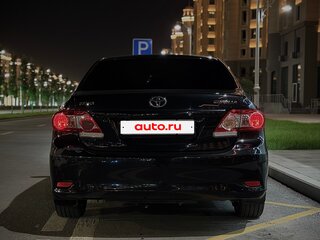 2013 Toyota Corolla X (E140, E150) Рестайлинг, чёрный, 990000 рублей, вид 4