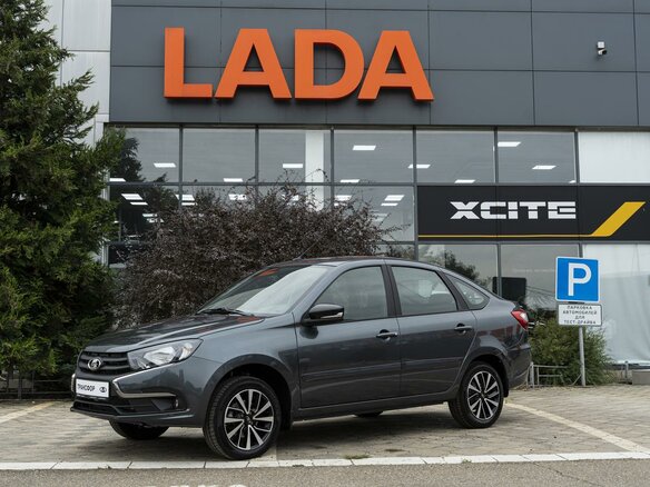2026 Lada (ВАЗ) Granta I Рестайлинг, серый - вид 1