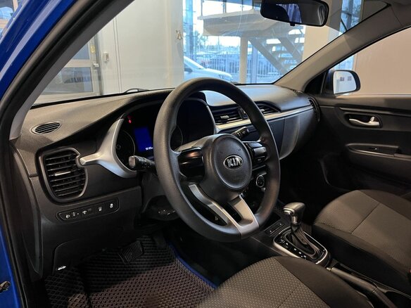 2021 Kia Rio IV Рестайлинг, синий - вид 22