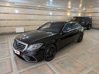 2018 Mercedes-Benz S-Класс AMG 63 AMG Long III (W222, C217) Рестайлинг, чёрный, 10000000 рублей, вид 1