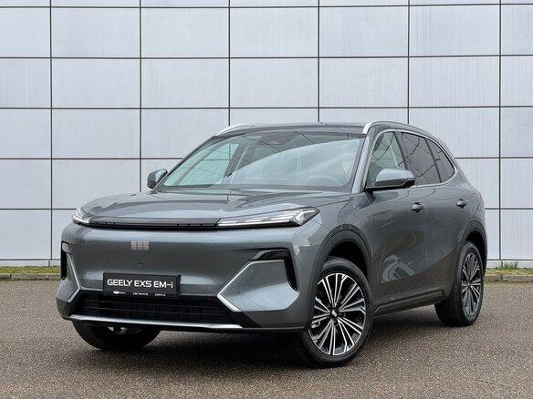 2026 Geely EX5 Гибрид EM-i, серый, 3974990 рублей