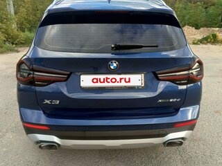 2021 BMW X3 20d xDrive III (G01) Рестайлинг, синий, 5200000 рублей, вид 5