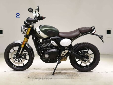 2025 Triumph Scrambler, зелёный, 695000 рублей, вид 1