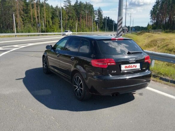 2011 Audi A3 II (8P) Рестайлинг 2, чёрный, 780000 рублей - вид 5