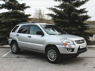 2009 Kia Sportage II Рестайлинг, серебристый, 650000 рублей, вид 1