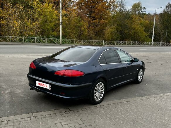 2001 Peugeot 607 I, синий, 210000 рублей