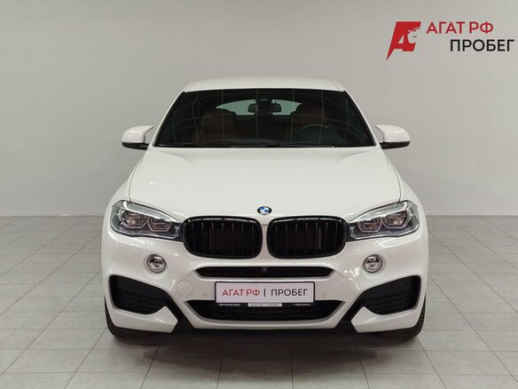 2017 BMW X6 40d II (F16), белый - вид 1