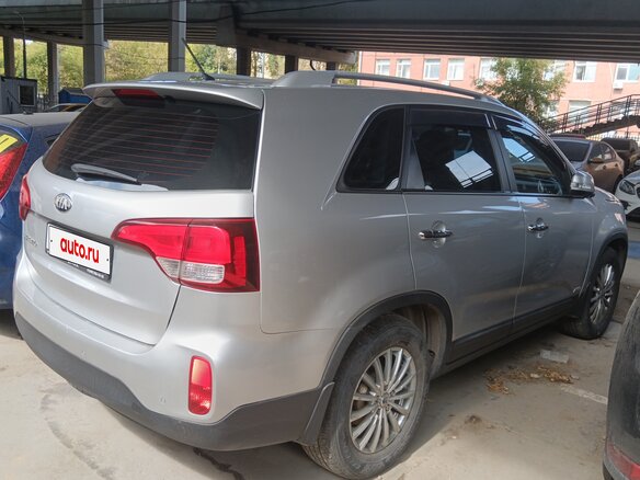 2013 Kia Sorento II Рестайлинг, серебристый - вид 3