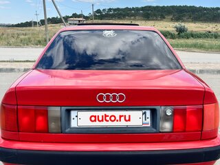 1991 Audi 100 IV (C4), красный, 320000 рублей, вид 5