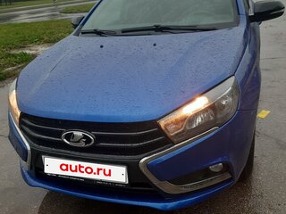 2021 Lada (ВАЗ) Vesta SW I, синий, 1200000 рублей, вид 1