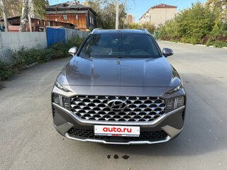 2021 Hyundai Santa Fe IV Рестайлинг, серый, 4500000 рублей, вид 2