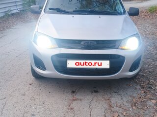 2015 Lada (ВАЗ) Kalina II, серебристый, 300000 рублей, вид 3
