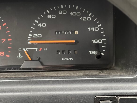 1995 Kia Pride I, синий, 100000 рублей - вид 8