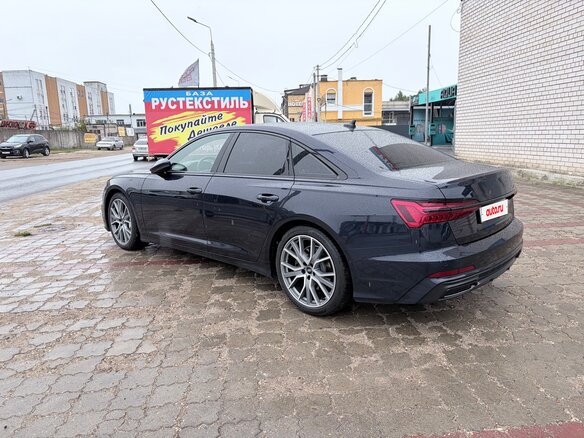 2018 Audi A6 55 TFSI V (C8), синий, 2835000 рублей - вид 6