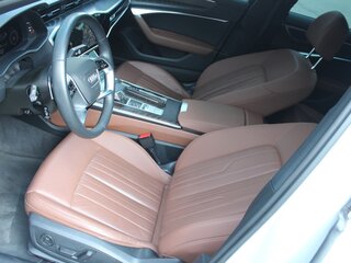 2023 Audi A6 40 TDI V (C8) Рестайлинг, белый, 3700000 рублей, вид 4