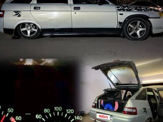 2002 Lada (ВАЗ) 2112, серебристый, 115000 рублей, вид 2