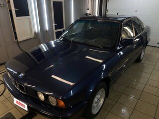 1990 BMW 5 серии 520i III (E34), синий, 350000 рублей, вид 4