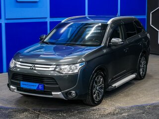 2014 Mitsubishi Outlander III Рестайлинг, серый, 1370000 рублей, вид 2