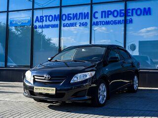 2008 Toyota Corolla X (E140, E150), чёрный, 545000 рублей, вид 1
