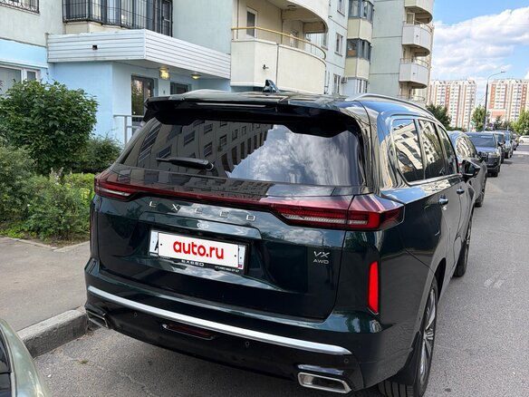 2024 Exeed VX I Рестайлинг, зелёный - вид 2