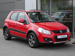 2011 Suzuki SX4 I (Classic) Рестайлинг, красный, 949000 рублей, вид 3