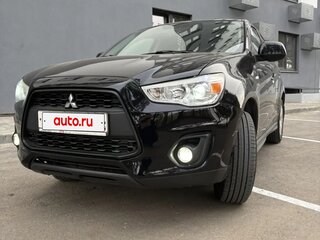 2012 Mitsubishi ASX I, чёрный, 865000 рублей, вид 1