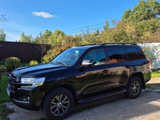 2016 Toyota Land Cruiser 200 Series Рестайлинг 2, чёрный, 4500000 рублей, вид 3