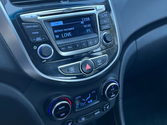 2014 Hyundai Solaris I Рестайлинг, серый, 1060000 рублей - вид 12