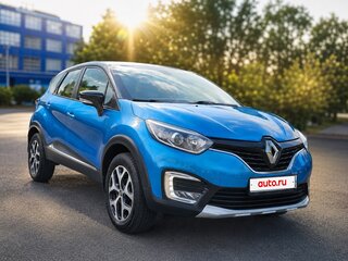 2017 Renault Kaptur I, голубой, 1350000 рублей, вид 2
