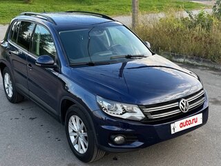 2012 Volkswagen Tiguan I Рестайлинг, синий, 1145000 рублей, вид 5