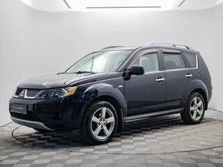 2008 Mitsubishi Outlander II, чёрный, 795000 рублей, вид 1