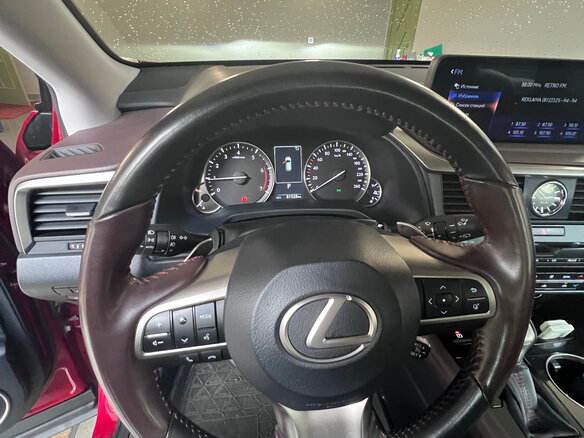 2019 Lexus RX 300 IV Рестайлинг, красный, 4330000 рублей - вид 6