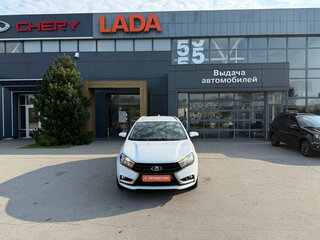 2020 Lada (ВАЗ) Vesta SW I, белый, 950000 рублей, вид 2
